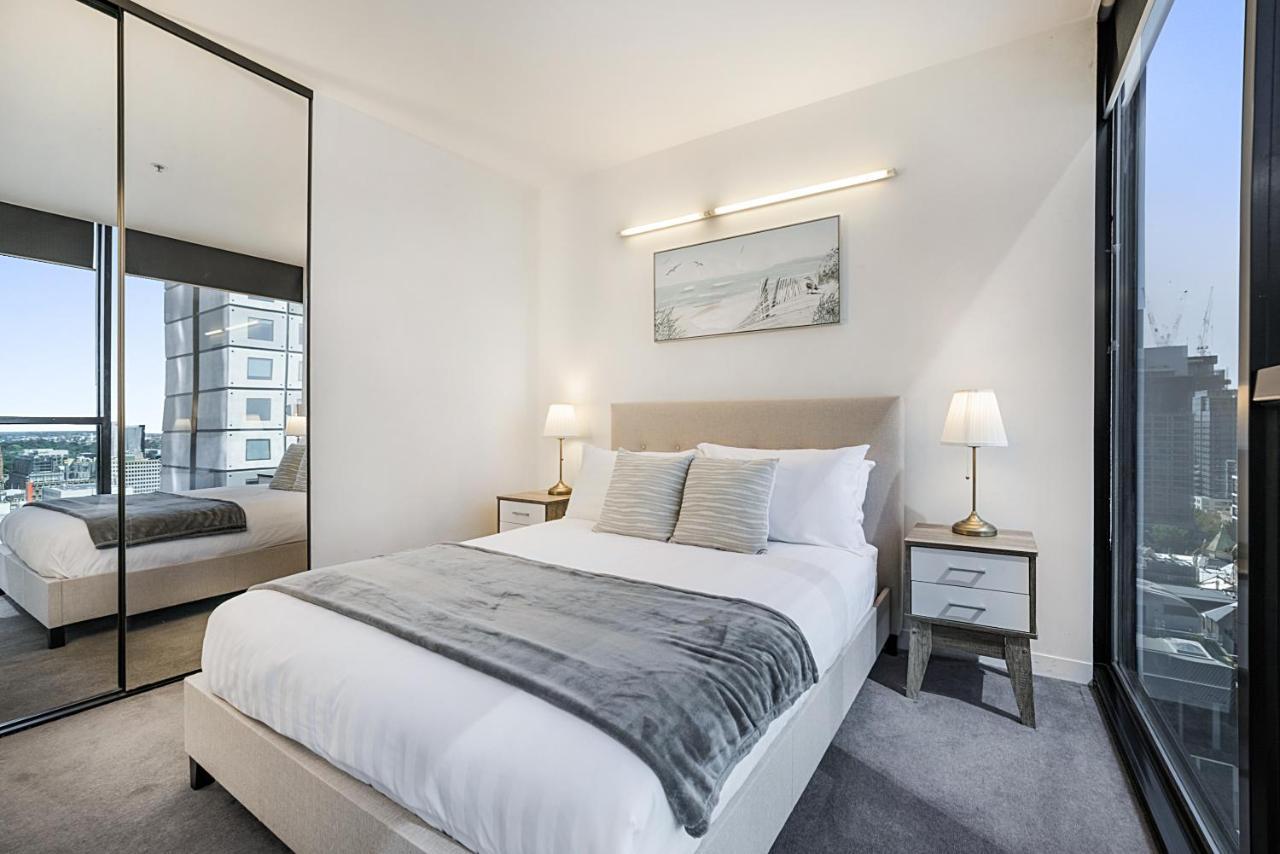 Apartmán 2-Bed Unit Metres From Cbd Malls, Dining & Sights Melbourne Exteriér fotografie